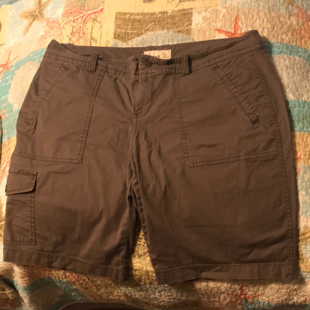 Old Navy Faded Glory 2 Pr Lot Shorts 14/12